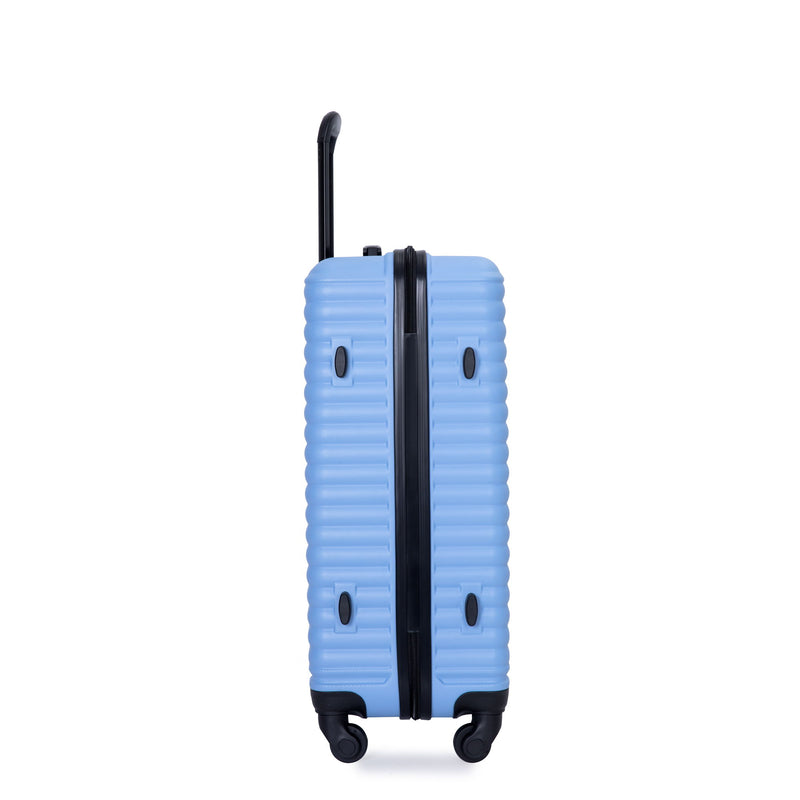 3 Piece Luggage Sets, Lightweight Suitcase With Two Hooks, Spinner Wheels, Tsa Lock