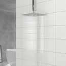 8" Square Rain Shower Head, Ceiling / Wall Mount Stainless Steel Bath Fixture