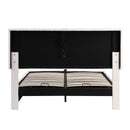 Upholstered Bed With Hydraulic Storage System And LED Light, With Sockets And USB Ports