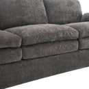 Cozy Upholstered 3 Seater Sofa Plush Cushion For Living Room