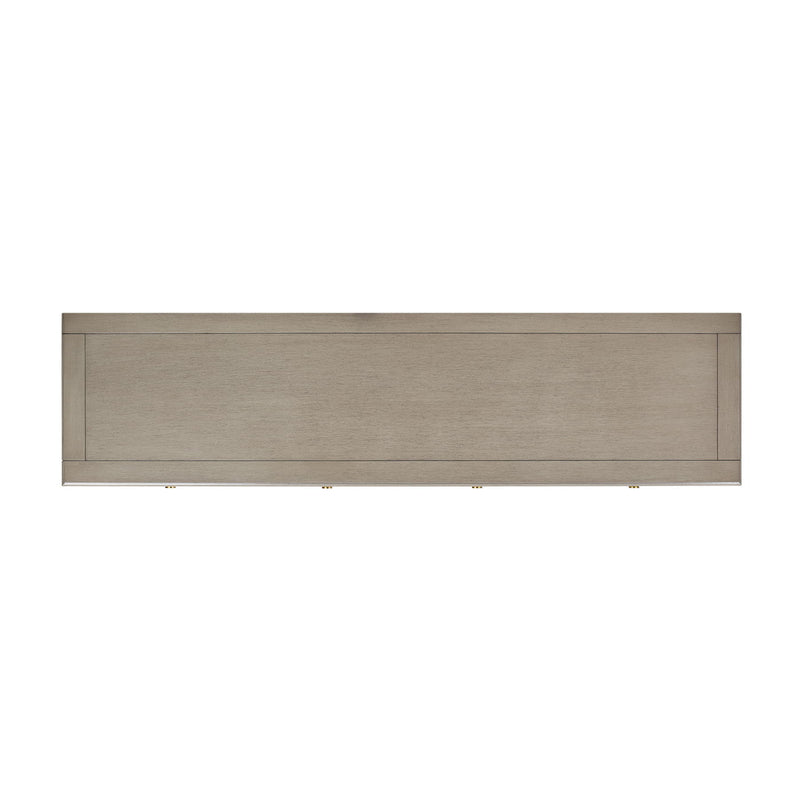 Dauphin - TV Stand Storage Display Console Table - Gray Cashmere