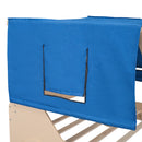 Full Size Car Shaped Bed with Tents,Natural