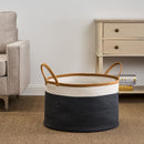 Francis - Cotton Round Laundry And Storage Basket