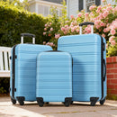 3 Piece Luggage Set Hardside Spinner Suitcase With Tsa Lock 20" 24" 28" Available