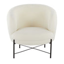 Chloe - Contemporary Chair - Black / White