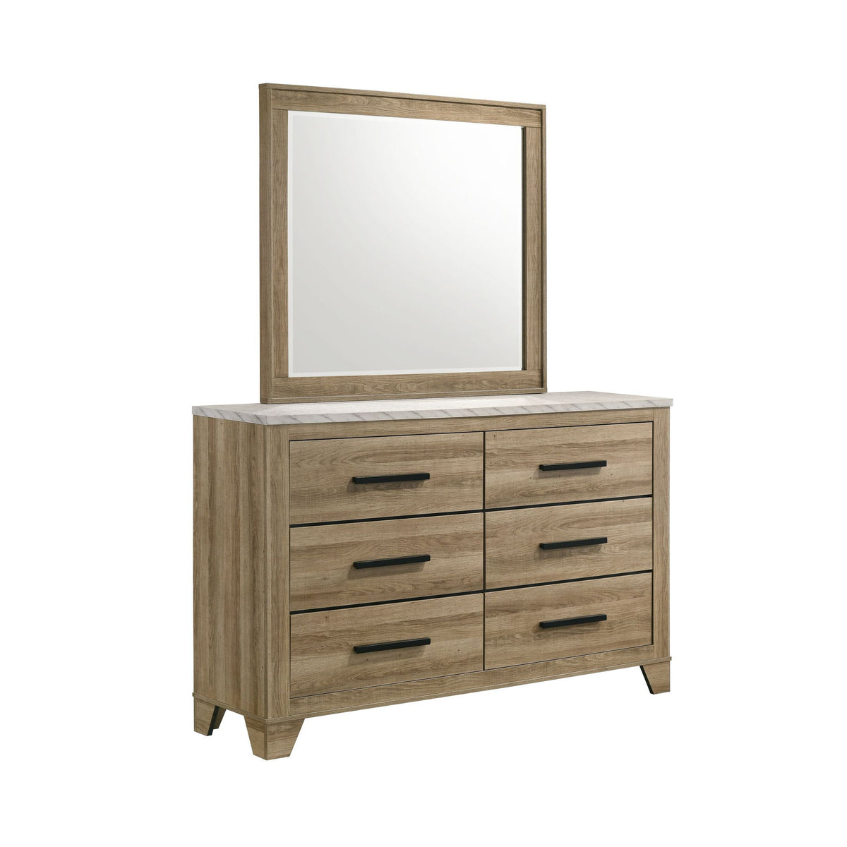 Caro Dresser in Light Brown by Elements International, view 2