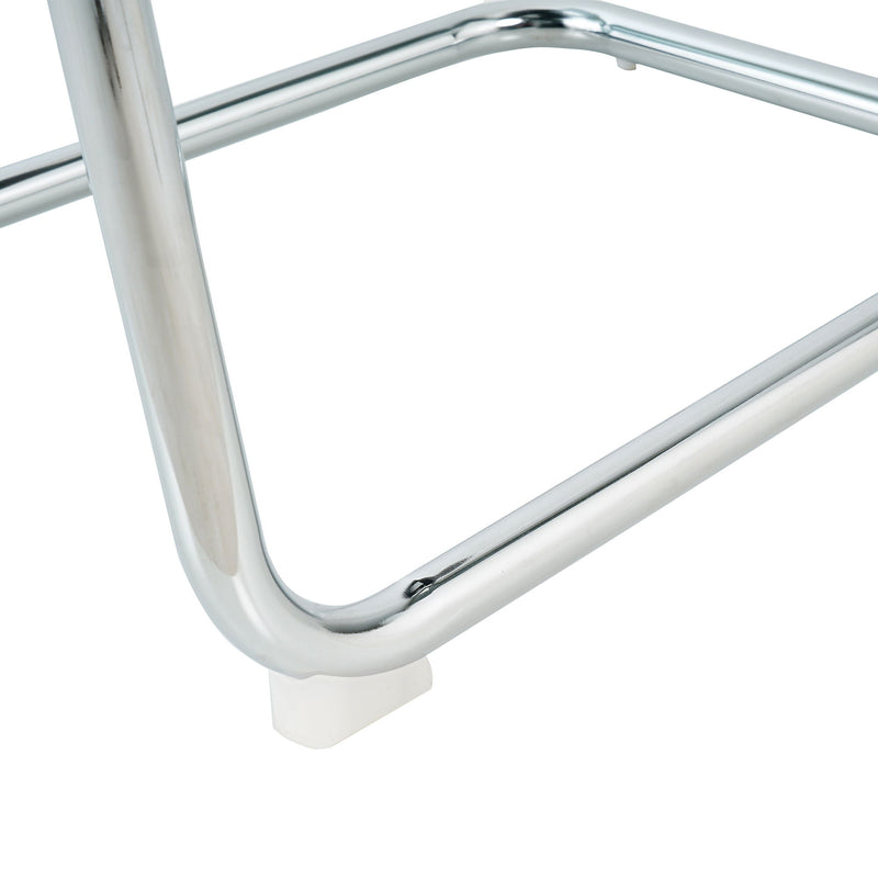 Modern Dining Chair With Metal Legs