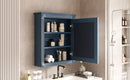 Wall Mounted Bathroom Storage Cabinet With Mirror, Medicine Cabinet With Height Adjustable Shelf