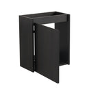 Modern Bathroom Vanity With Ceramic Basin, Wall Mounted Floating Sink Combo, Storage Cabinet