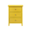 Daniel - 3 Drawer Nightstand