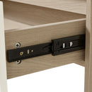 Modern Multi Functional Shoe Storage Bench & Cabinets With Adjustable Shelves - Gray / Natural Wood / White