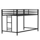 Adam - Junior Twin Loft Bunk - Black