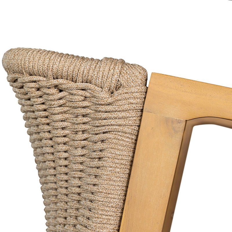 Patio Dining Chair (Set of 2) - Light Teak