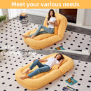 Contemporary Folding Sofa Chair With 5 Adjustable Positions For Gaming, Meditation, And Relaxation