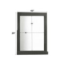 Lantha - Mirror - Gray Oak