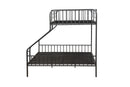 Caius - Twin Long Queen Bunk Bed - Gun