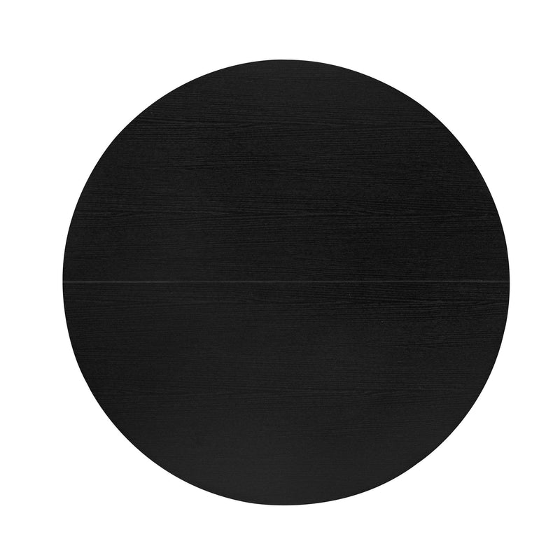 Modern Round Coffee Table With Grille Moldin