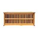 Portside - 100 Gallons Wood Deck Box - Teak