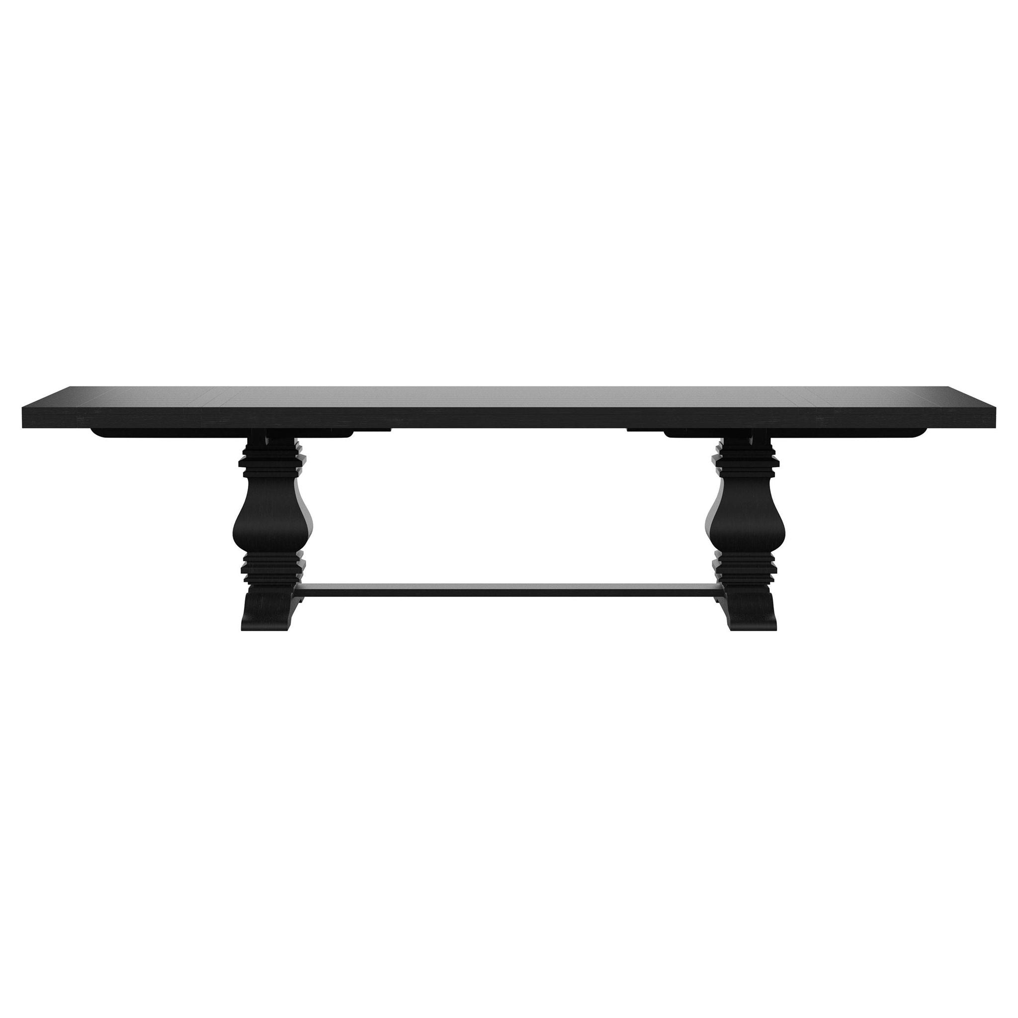 Florence 7-piece 126-inch Extension Dining Table Set Beige - Atlantic Fine Furniture Melbourne FL
