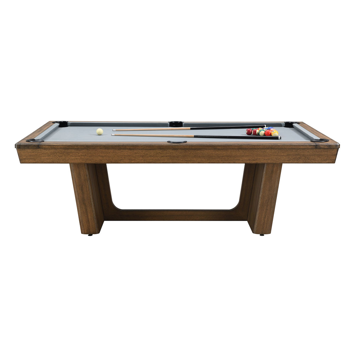 Kingsman Pool Table in Light Brown by Elements International, view 9