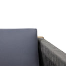 Charlotte - Outdoor And Rope 4 Seater Chat Set With Cushions - Teak