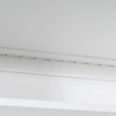 Murphy Cabinet Bed With Folding Sofa, Built In Storage Shelves And LED Light