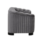 Upholstered Loveseat Sofa With Thick Removable Seat Cushion