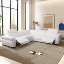 Yohan - Reclining Sectional Sofa - White