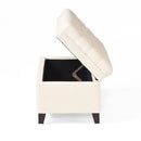 Juliana - Storage Ottoman With Birch Legs