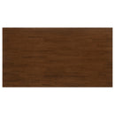 Connie - 4 Piece Counter Height Set - Chestnut And Dark Brown