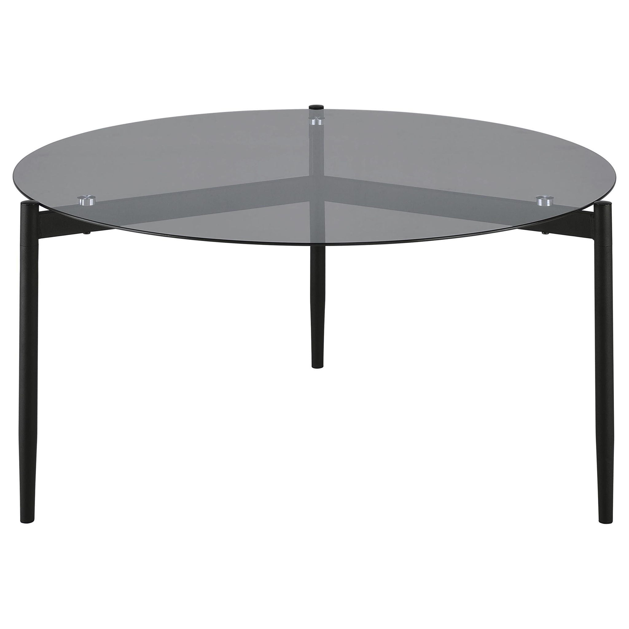 Rosalie 2-piece Round Coffee and End Table Set Grey - Atlantic Fine Furniture Melbourne FL