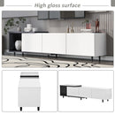 Modern Stylish Extendabletv Stand TV Cabinet For 80" TV