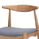 5 Piece Dining Set With Upholstered Chairs