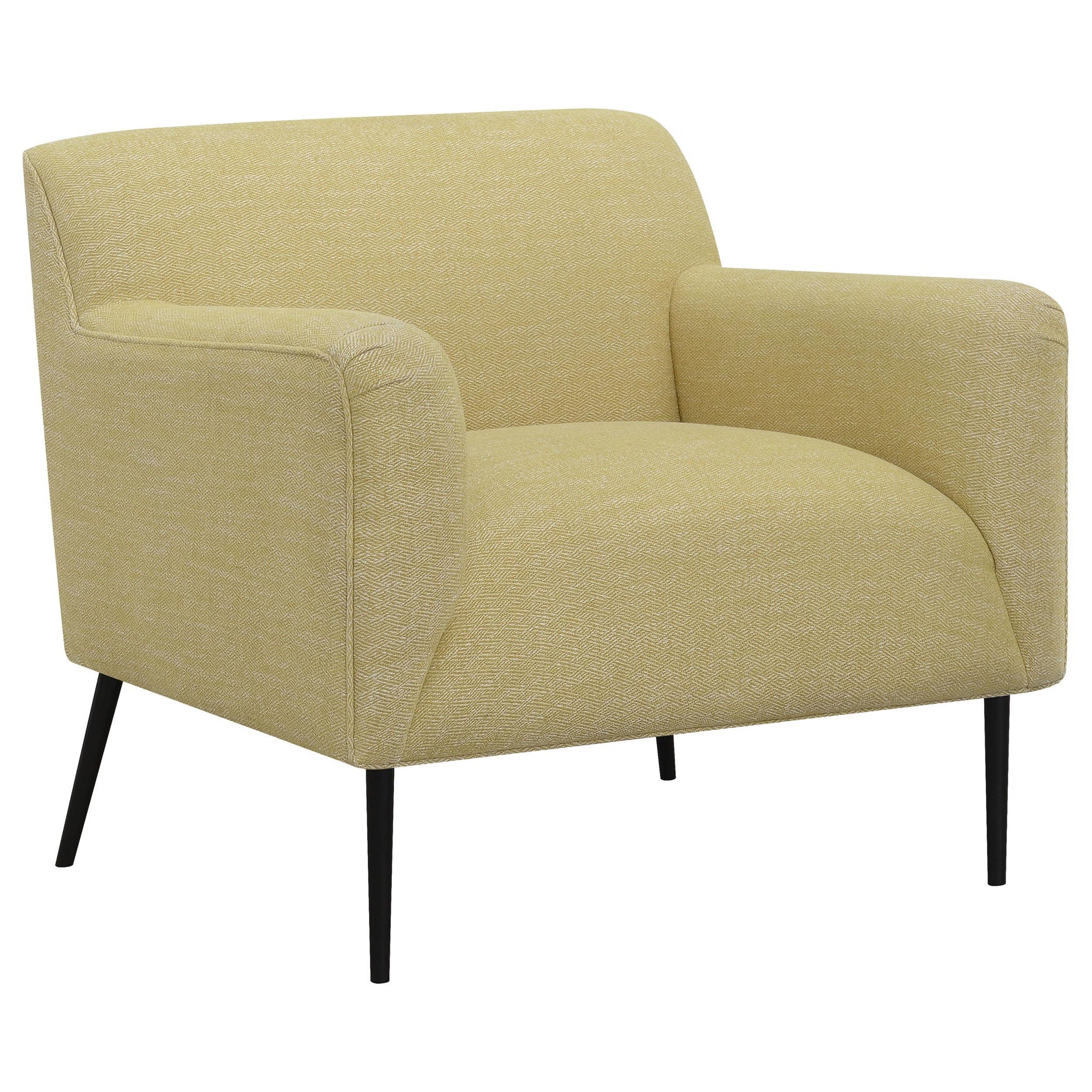 Darlene Upholstered English Arm Accent Chair Lemon - Atlantic Fine Furniture Melbourne FL