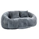 Bean Bag Lazy Sofa, Durable Comfort Lounger High Back Bean Bag Chair Couch