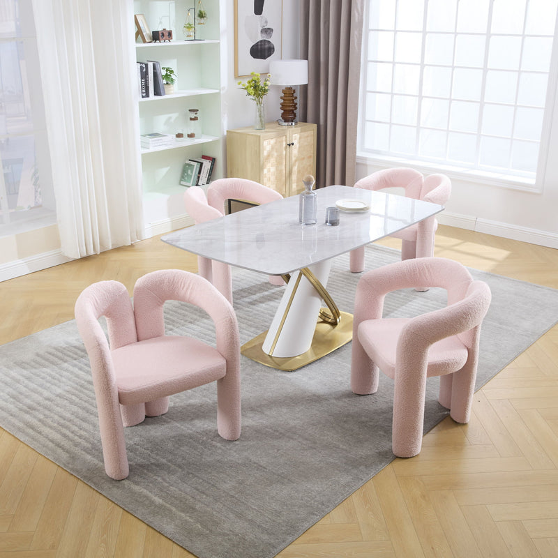 Coolmore Contemporary Designed Accent / Dining Chair With Armrests
