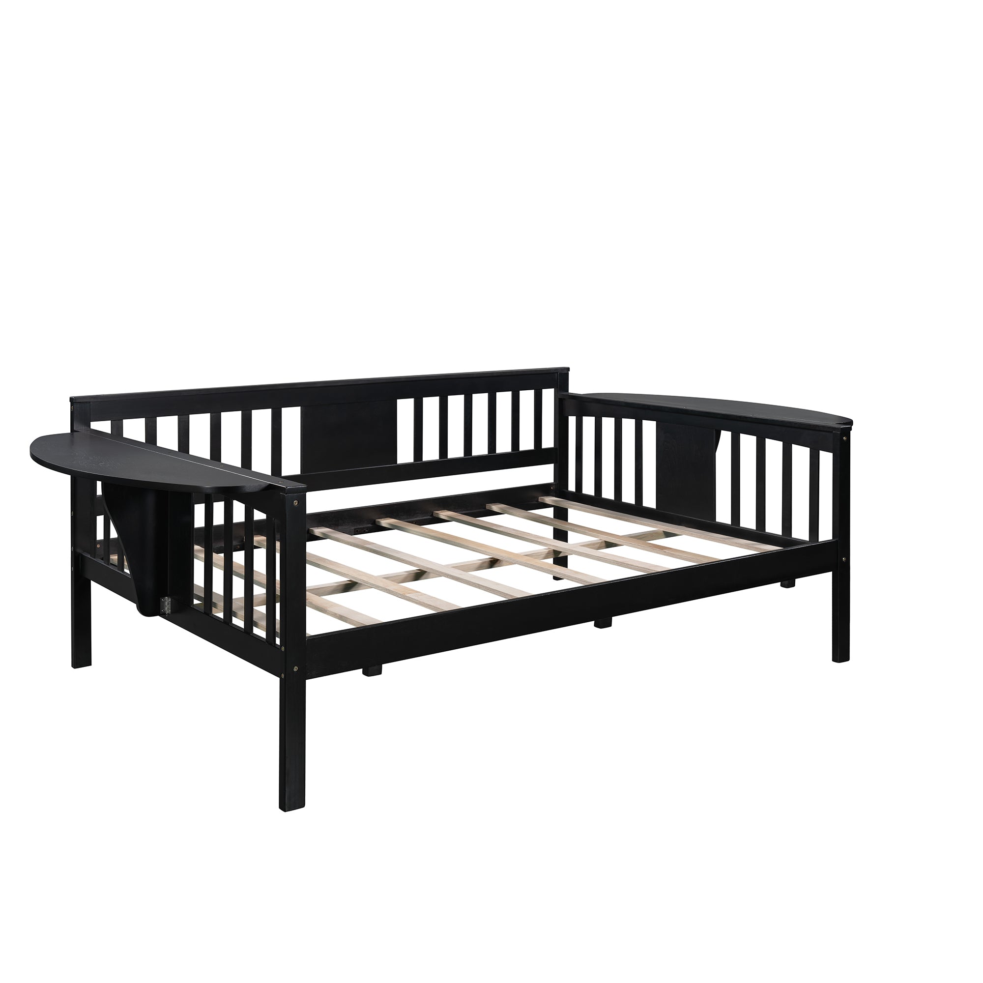 Full size Daybed, Wood Slat Support, Espresso
