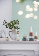 Christmas Ball Ornaments, Decorative Hanging Ball Christmas Tree Ornaments, For Holiday Party Decorations (Set of 12) - White