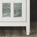 Bathroom Vanity With Ceramic Sink, Adjustable Shelf & Tip Out Tray