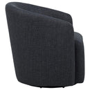 Mossbrook - Fabric Upholstered Swivel Accent Chair