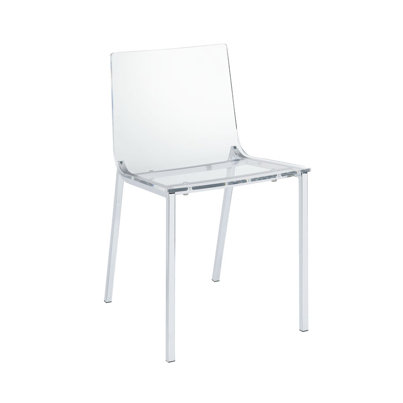 Lavinia - Dining Chair Chrome (Set of 2)