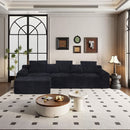 Modern L Shaped Sectional Sofa With Adjustable Configurations