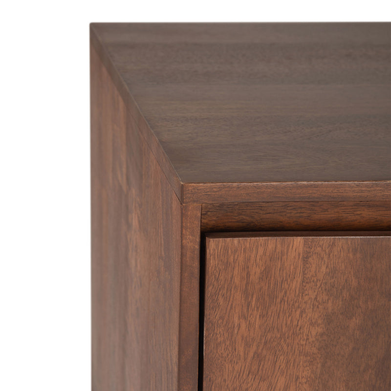 Hunter - TV Media Stand - Umber Brown Stain