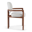 Upholstered Arm Dining Chairs (Set of 2)