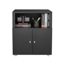 Home Office Printer Stand With Wheels And File Cabinet