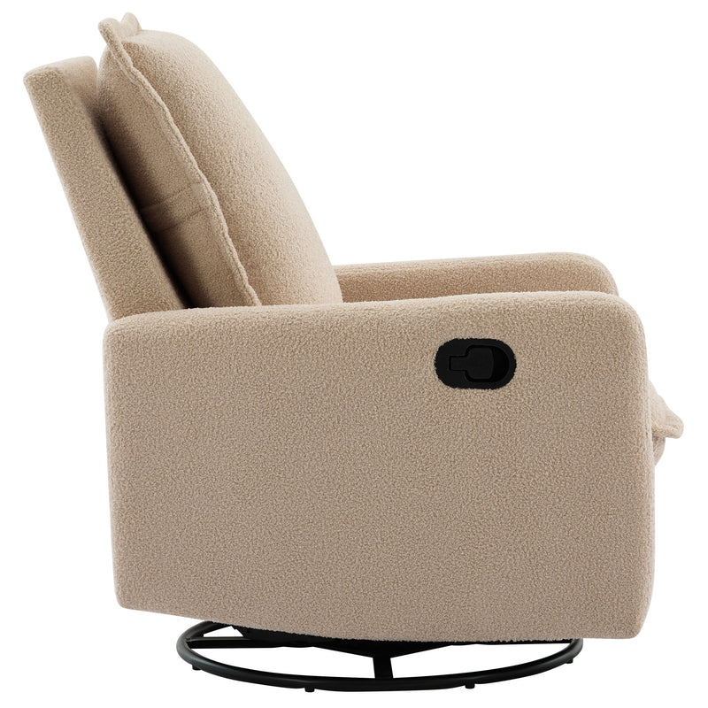 Swivel Rocker Glider Recliner, Rocking Chair Nursery For Living Room