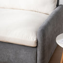 Oversized Single Sofa Chair Wide And Deep Seat, Modern Upholstered Comfy Blocking Couch Lounge With Pillows