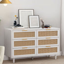 6 Drawer Storage Modern Cabinet For Bedroom