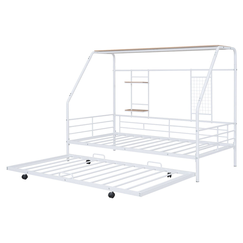 Playhouse Design Bed With Trundle