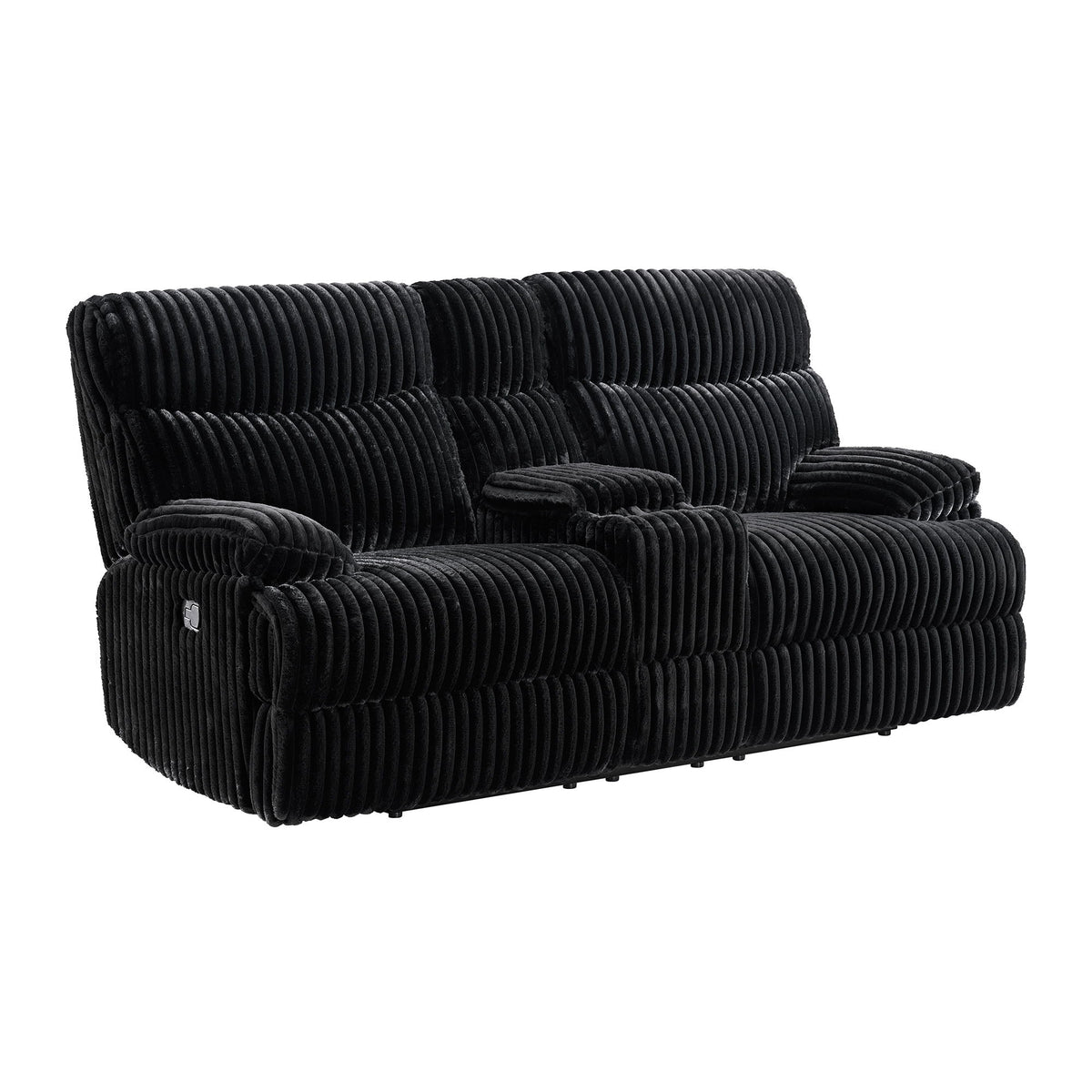 Admiral Living Room Set in Black by Elements International, view 14
